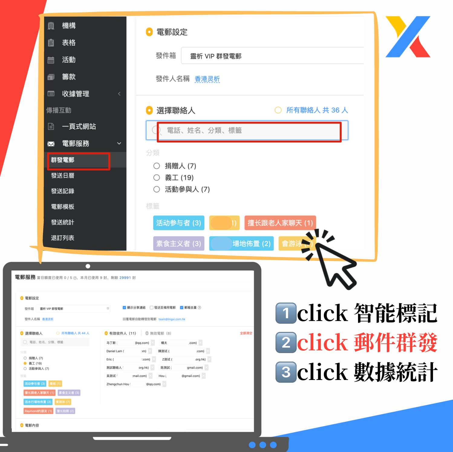 精準郵件群發