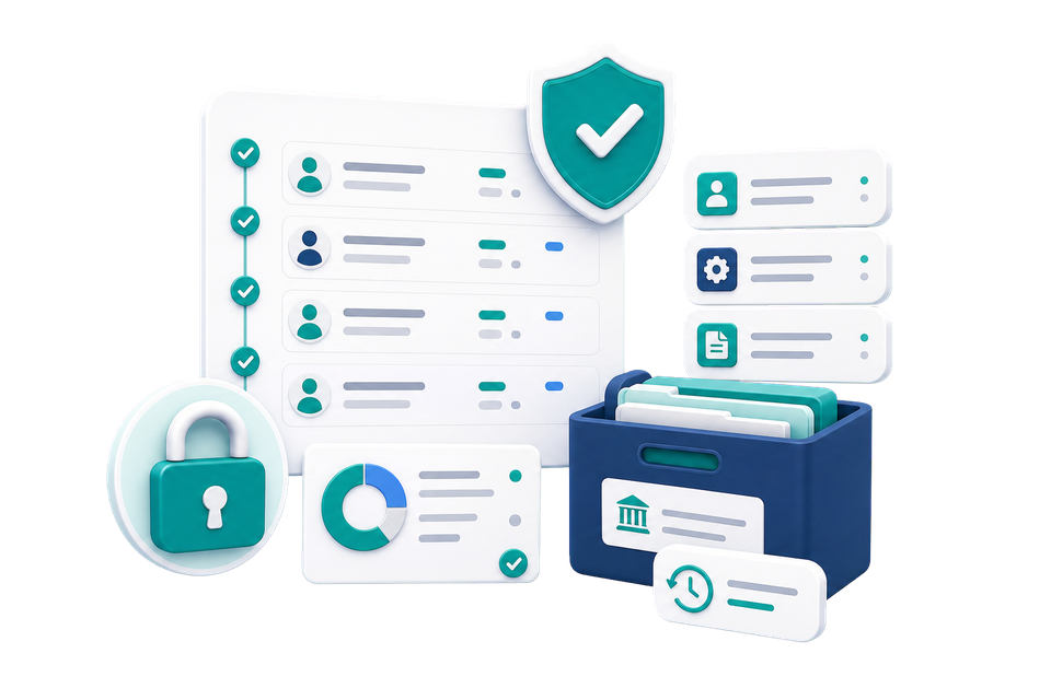 Audit & Compliance transparent illustration